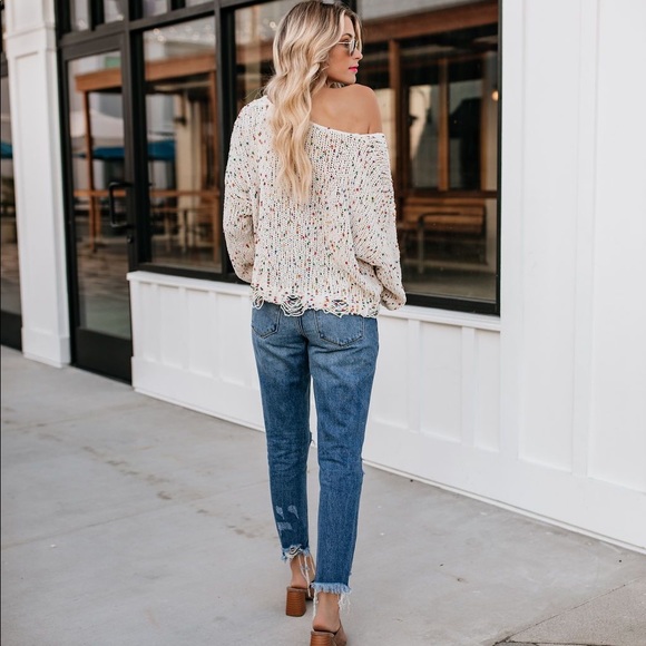 NEW // Icing On The Cake Sweater - Ivory - Picture 8 of 8